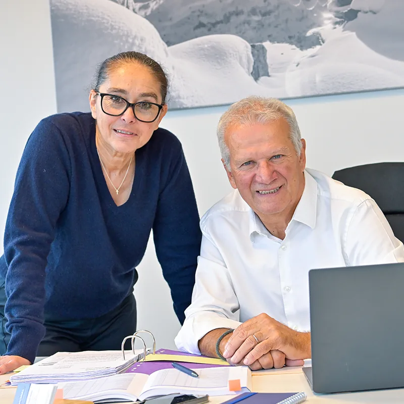 Sylvie Castel-Sames et Serge Bottoli, associés du cabinet Experial Auditors